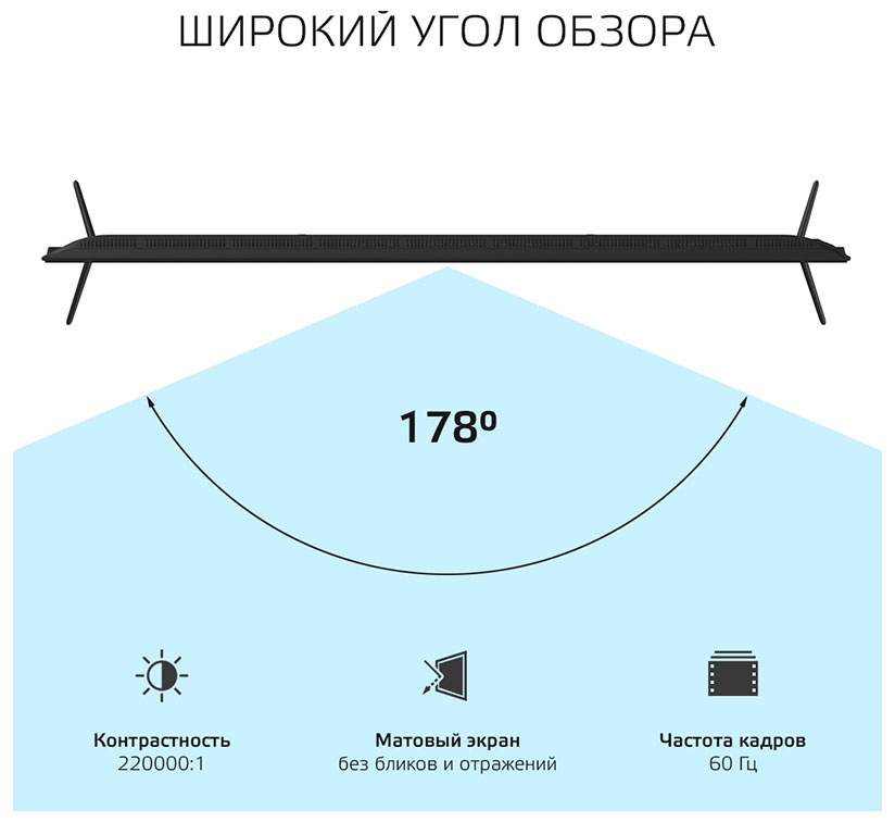Телевизор Harper 75U750TS фото 11