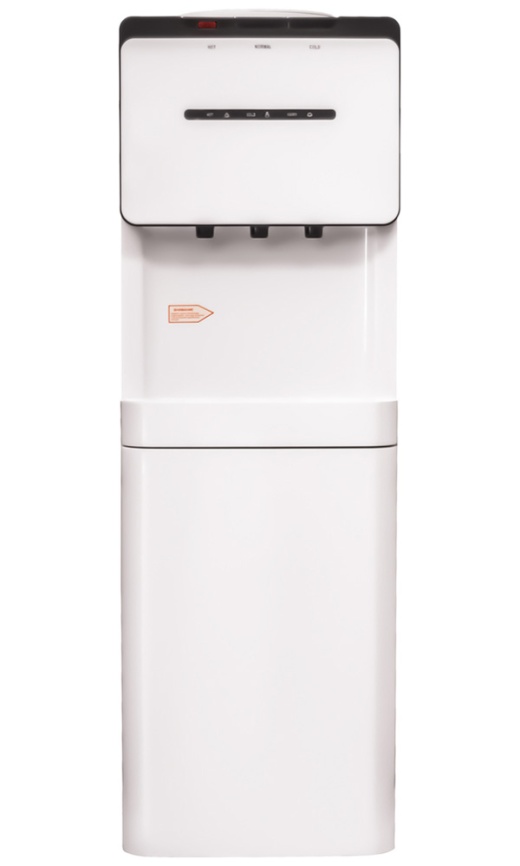 Кулер для воды Aqua Work YLR2-5-V908 (белый) напольный, компрессор, шкафчик 6.5 л, 3 кнопки (20274) фото 2