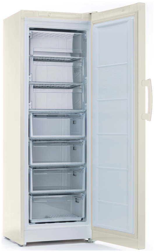 Морозильник Indesit DSZ 5175 E A компрессорный 261 л, бежевый фото 2