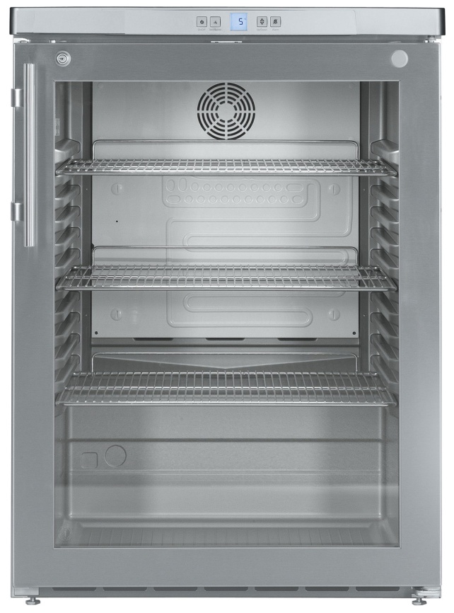 Холодильная витрина Liebherr FKUv 1663-24 001 148 л, серебристый фото 6