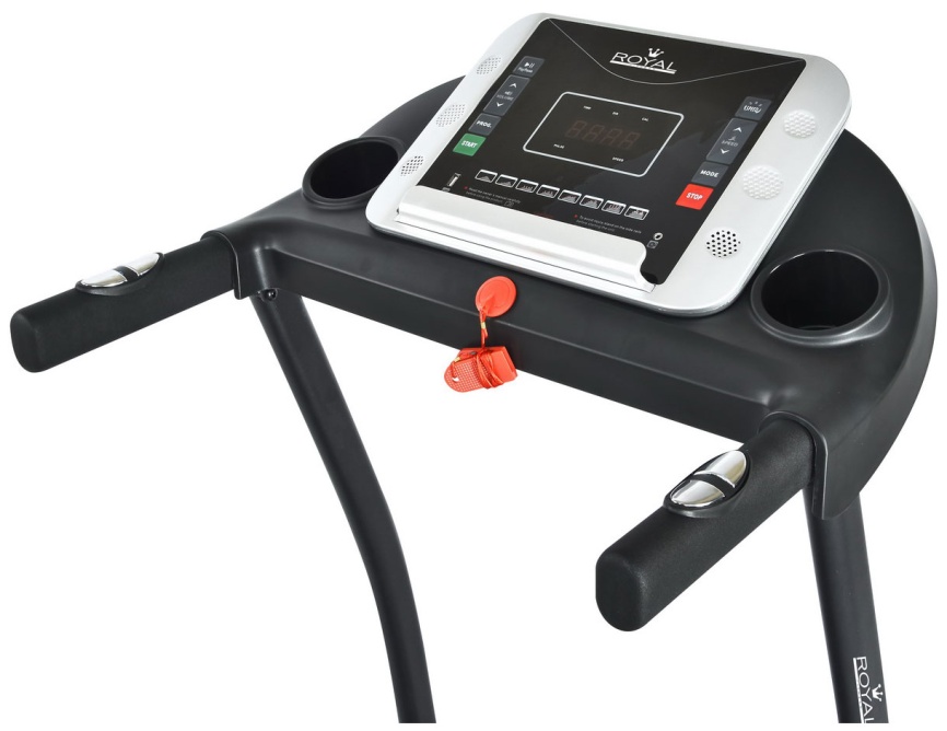 Беговая дорожка Royal Fitness RF-7, электрическая, складная, 12 программ фото 3