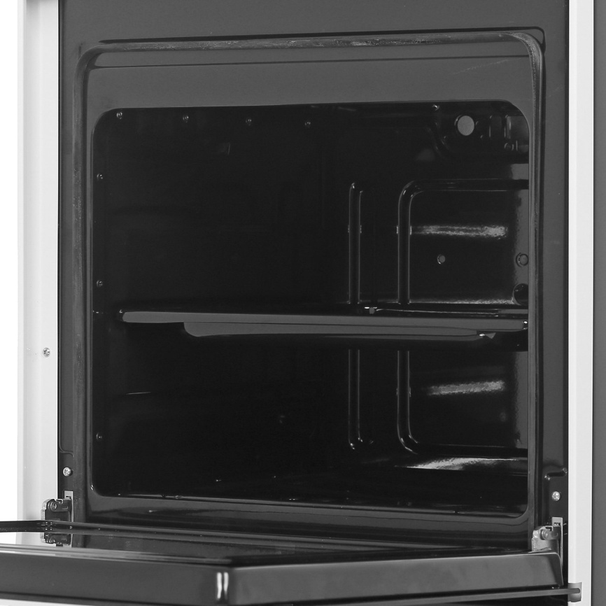 Газовая плита De luxe 5040.38 г 50 см, 43 л, 4 конфорки, черный фото 6