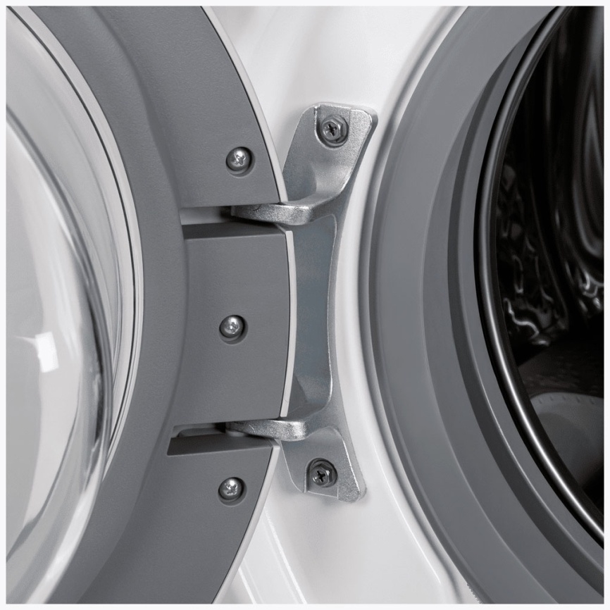 Встраиваемая стиральная машина Maunfeld MBWM148S автомат 8 кг, белый фото 6