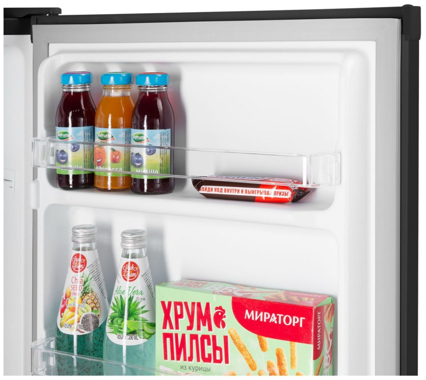 Однокамерный холодильник Maunfeld MFF83B, черный фото 9