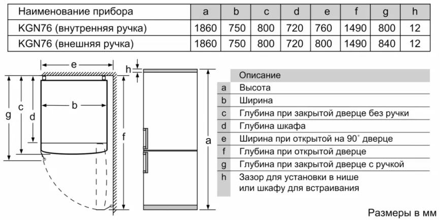 Холодильник BOSCH BOSCH KGN76CI30U фото 7