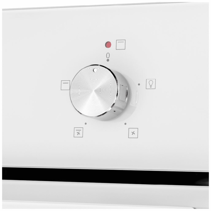 Газовый духовой шкаф Maunfeld EOGC604W Slim 59 см, 60 л конвекция, белый фото 9