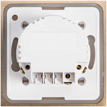 Выключатель Sibling Powerlite-LS1G с 0 золотой фото 3