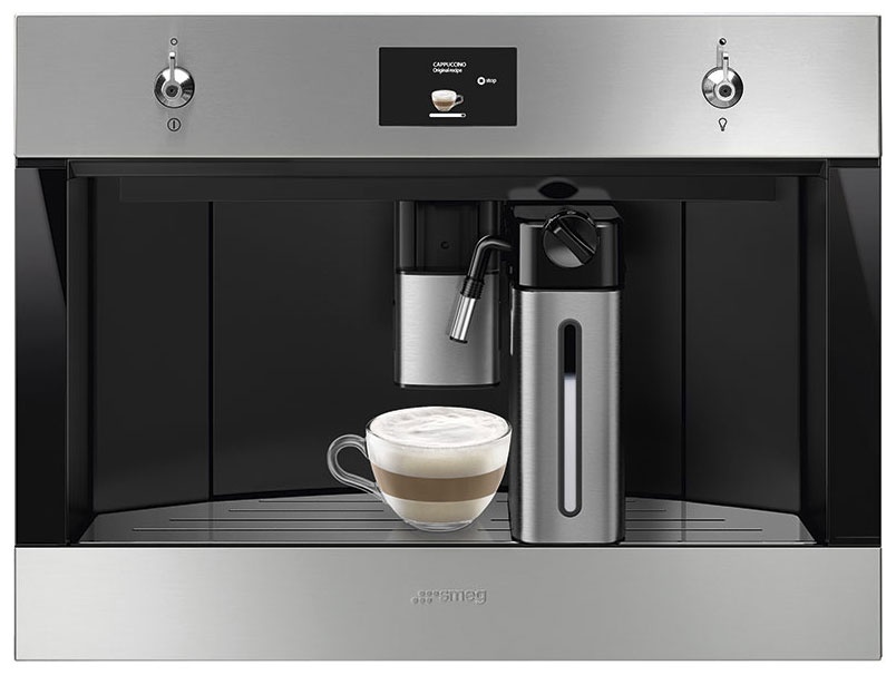 Встраиваемая автоматическая кофемашина Smeg CMS4303XRU фото 5